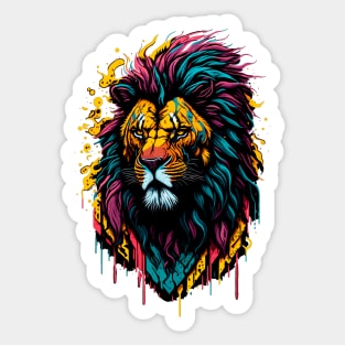 Concrete Jungle - Lion 2024 Sticker